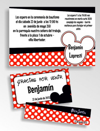 Tarjetas de invitación 